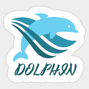 dolphin Sticker